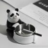 Cute Resin Panda Bear Ash Tray
