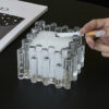 Glass Ashtray Creative Glass Pillars Design