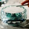 Glass Ashtray Cute Turquoise Ash Tray