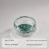 Glass Ashtray Small Turquoise