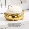 Golden Fortune Cat Ashtray