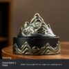 Lid Ash Tray Mountains Design