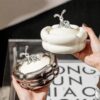 Modern Cute Ashtrays Ceramic With Rabbit On Lid