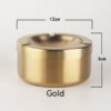 Outdoor Ashtray Budget Friendly Golden