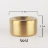 Outdoor Ashtray With Lid Budget Friendly Golden