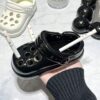 Shoe Ashtray Black Ceramic